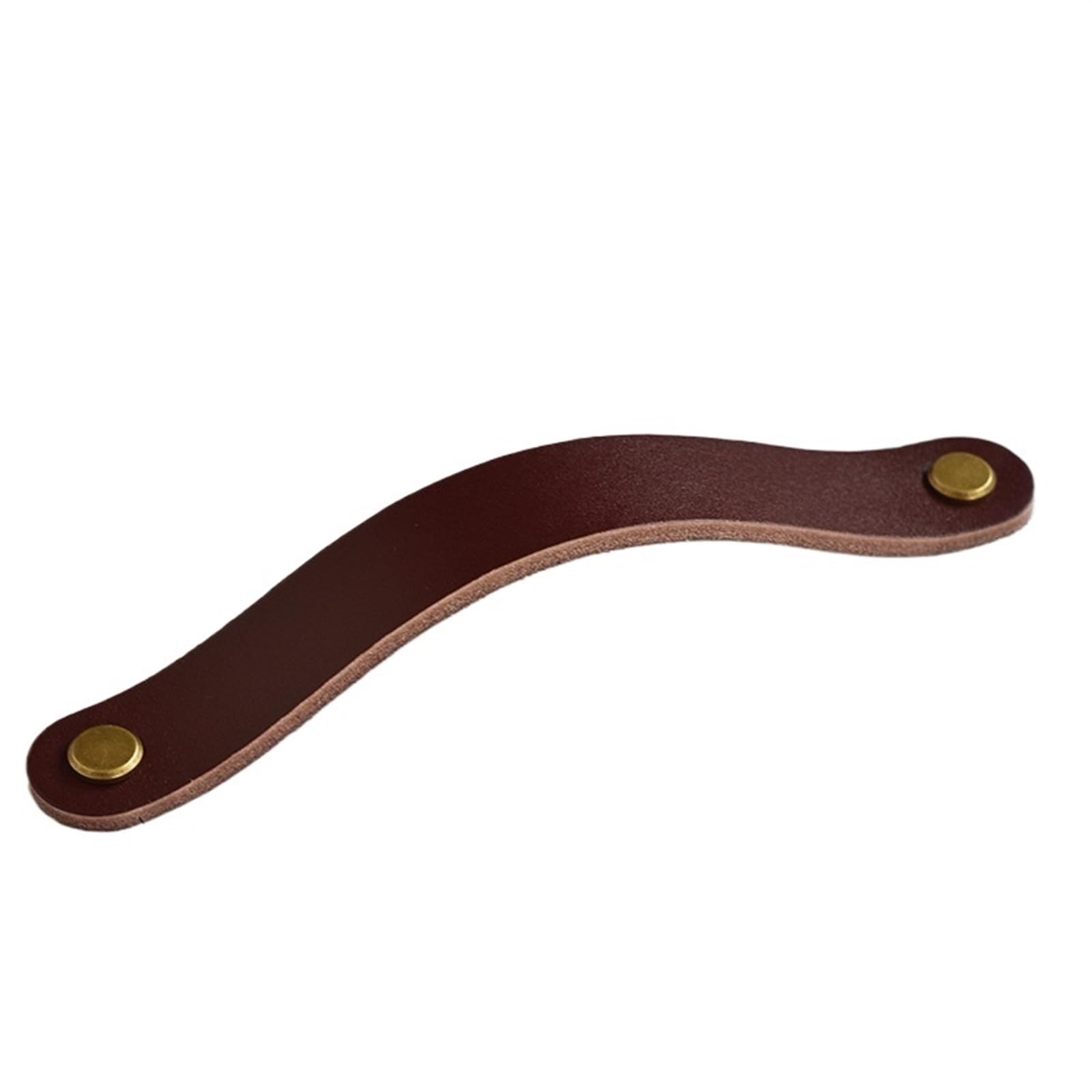 Cqahdsevf Bronz Leather Drawer Pulls, Leather Furniture Handles, Multicolor, 96-160Mm(,160Mm)