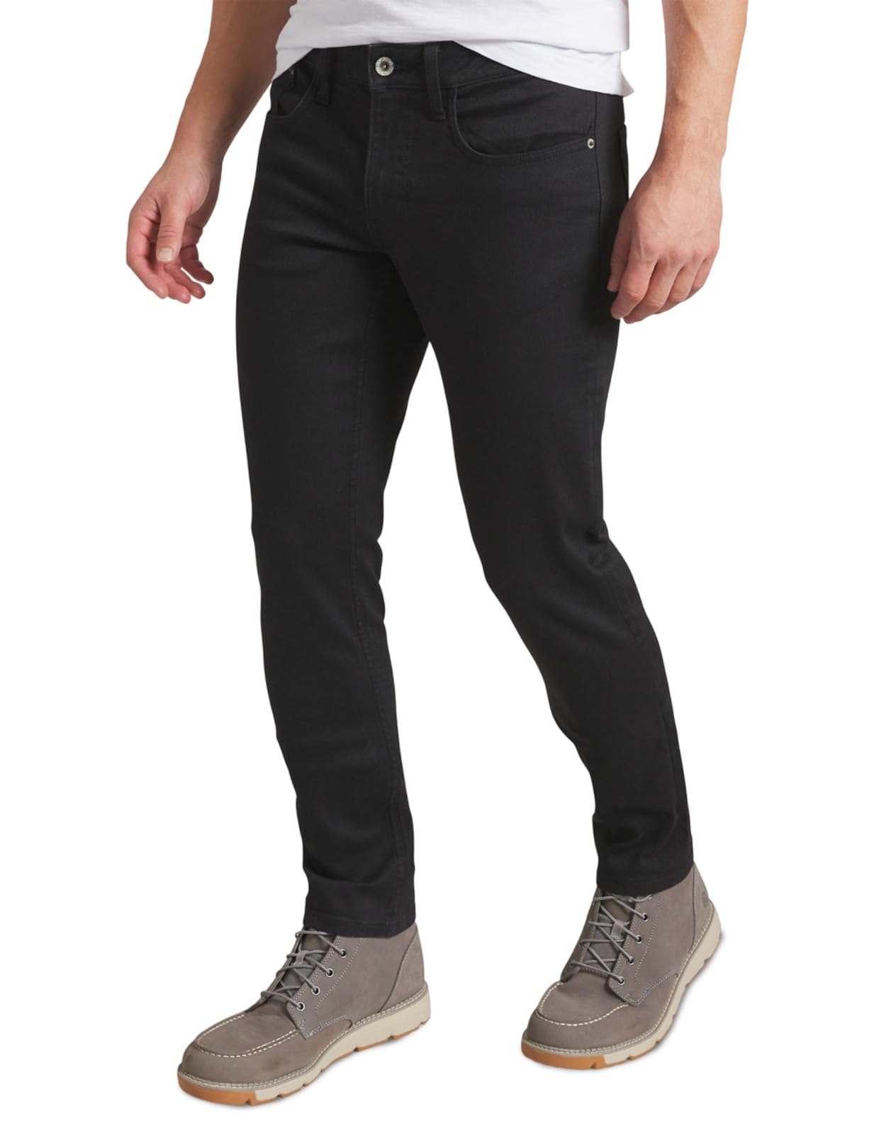 Weatherproof Vintage Mens Jeans Slim Fit - Super-Soft Stretch Denim Pants Mens Straight Leg Jean with All-Way Stretch