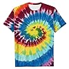 Gubsssl T Shirts for Men UK Adult Graphic Tshirts Contrasting Colour Top Summer T-Shirts Short Sleeves Muscle Fit Fashion Tee Shirts Clothing Wear Workwear Clothes Streetwear Sky Blue 4XL #4