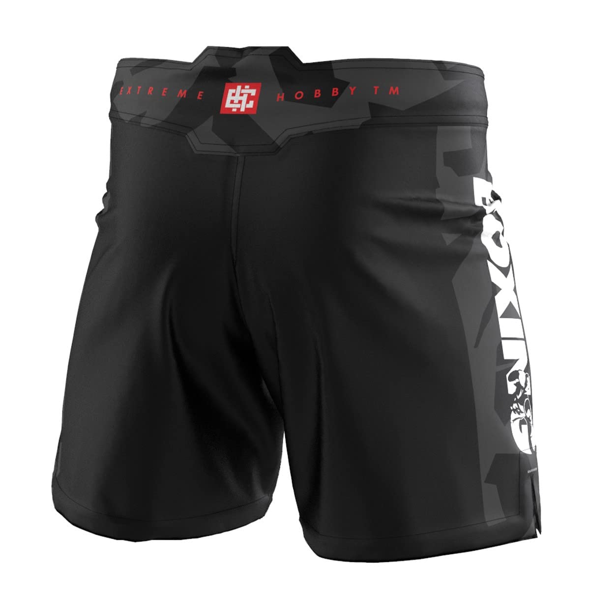 PhoneMate Athletic Shorts Bold Boxing, odzież aktywna, sport do treningu fitness, trwałe i funkcjonalne, tkanina Rip-Stop