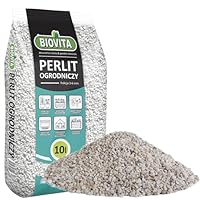 BIOVITA Perlit 10L - Perlite für Pflanzen zur Boden Substratverbesserung - 3-6mm - Bodenverbesserung - Feuchtigkeitsspeicher Substrat - Ideal für Garten & Zimmerpflanzen