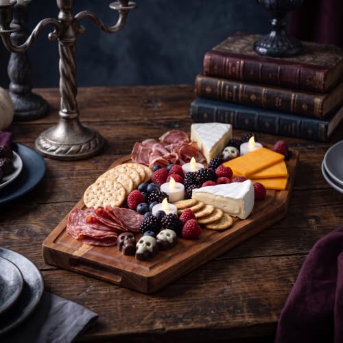 Halloween Charcuterie Board, Halloween Cutting Board, Coffin Shaped 2-Sided - image 4