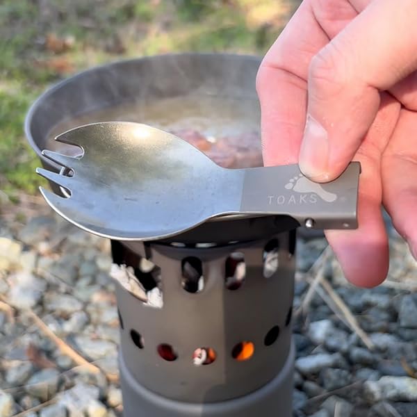 TOAKS Titanium Folding Spork (small)