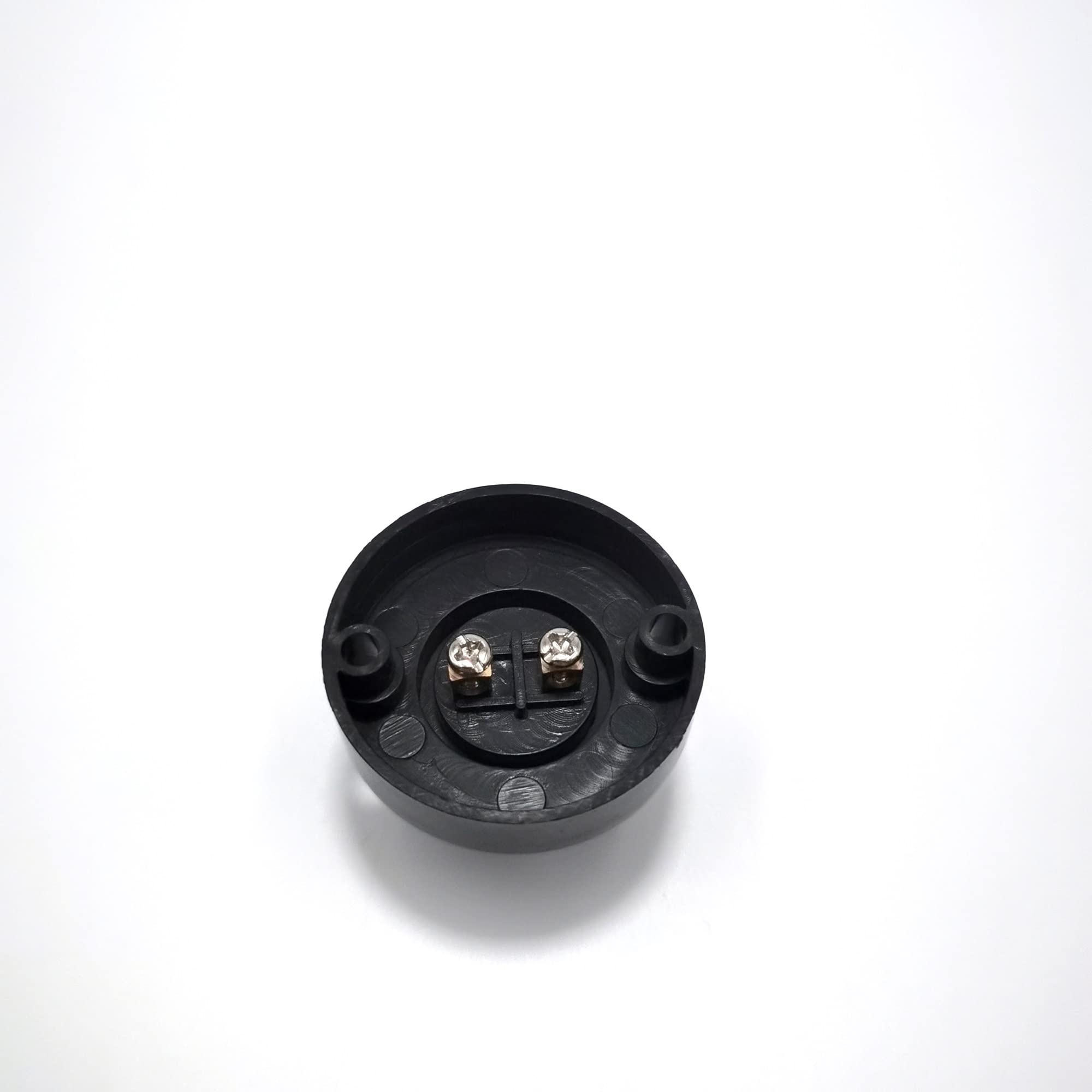 Douille d'ampoule, adaptateur d'ampoule, 10 pièces E14 douille de lampe plate de conversion noire 6A 220V interrupteur d'ampoule protection de l'environnement PBT grande vis vers petite douille de lam