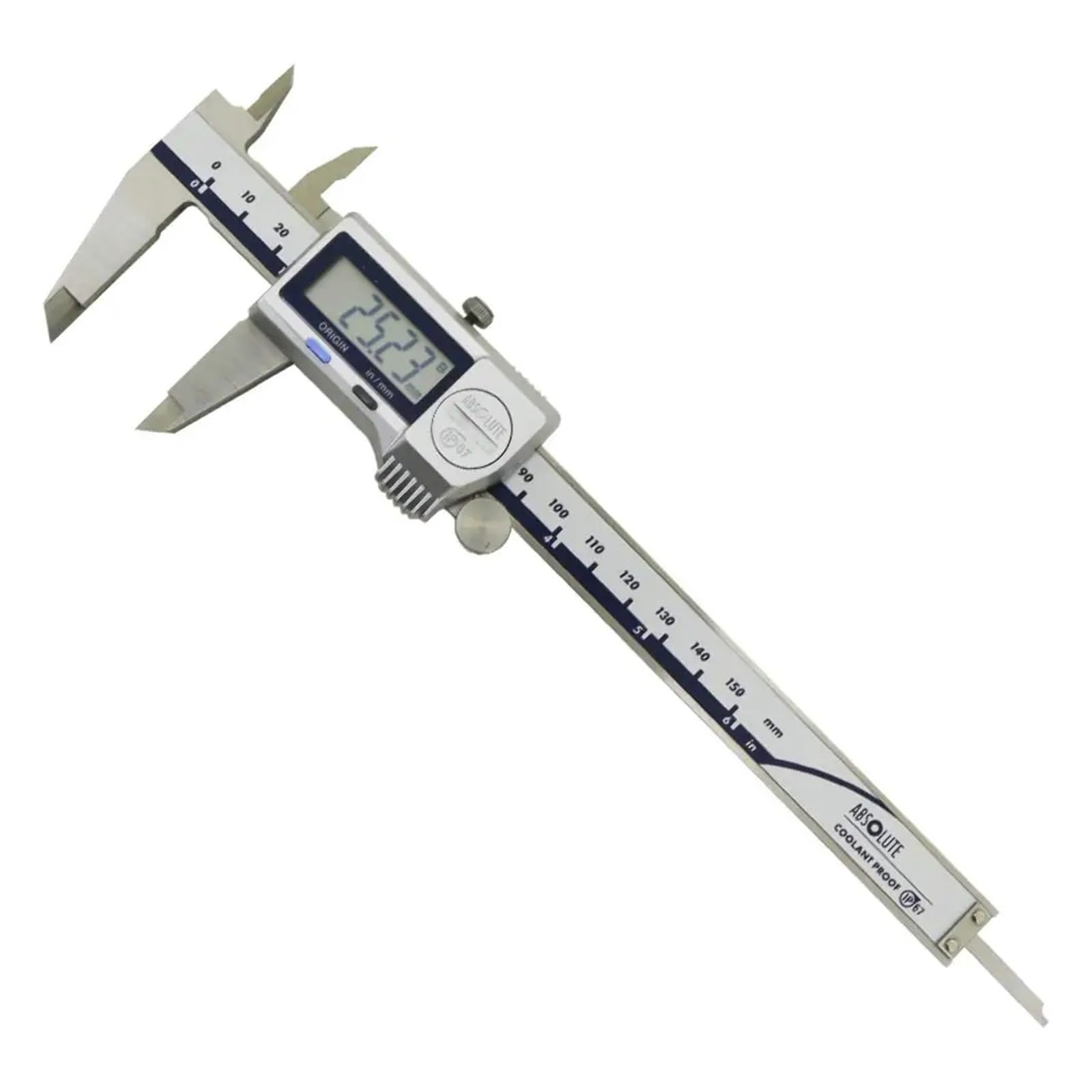 Micrómetro, Calibradores digitales IP67 0-150/200/300 mm 0-6"/0-8"/0-12", métrico y pulgadas, 500-752-20 500-753-20 500-754-20(500-753-20)