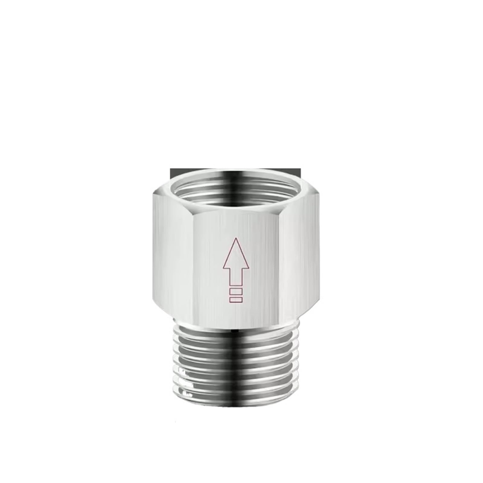 AARTERZZA 3/8" BSP Male-Female Thread 304 Stainless Steel Check Valve One Way Non-Return Valve For Tank Heater Toilet