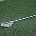 Silverfin Mens Complete Lacrosse Stick with Mesh Pocket | Youth Lacrosse Stick: Smooth, Lightweight & Durable with Sturdy Construction | Kids Lacrosse Sticks (White)