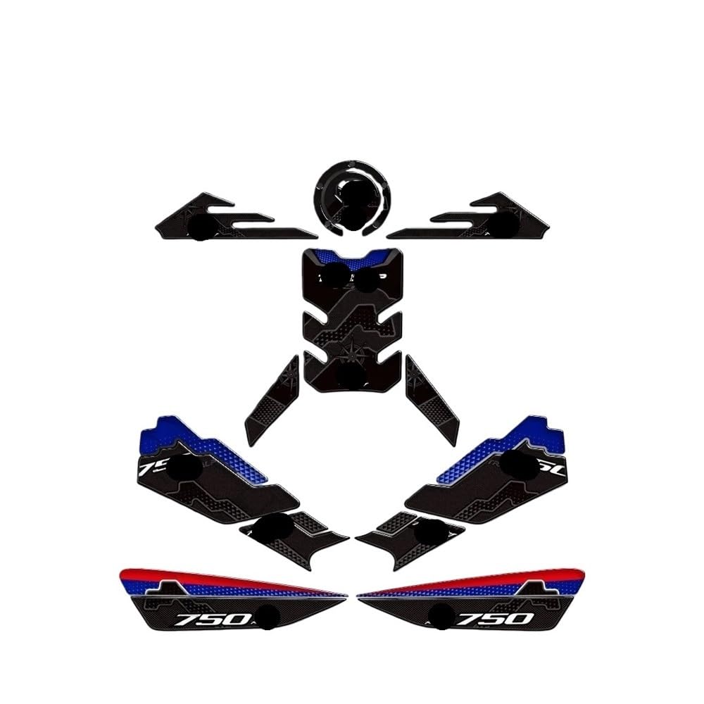 Gas Fuel Tank Pad for XL750 for Transalp XL 750 2023 Motorcycle Fuel Tank Pad Stickers Oil Cap Protection Epoxy Resin Decals