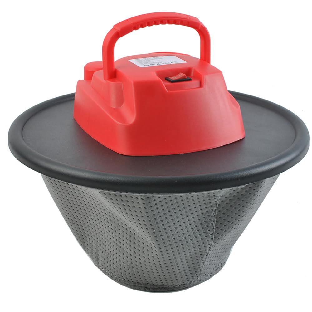 Aspirateur à Cendres Industriel 10 L sans Sac – 16 kPa & 30 L/s, cuve INOX, Tuyau renforcé métal, Double Filtration HEPA + préfiltre, 2-en-1 Aspiration/soufflage – pour cheminées, poêles à granulés