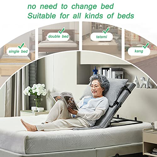 Schienale elettrico regolabile con braccioli, supporto per sollevamento pesi per gioco e assistenza, design ergonomico per comfort e convenienza
