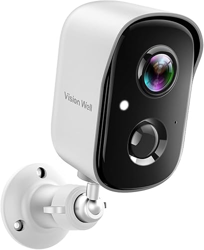 Cámaras de seguridad inalámbricas al aire libre, 2K alimentado por batería AI Detección de Movimiento Spotlight Sirena Alarma WiFi Vigilancia Cámara