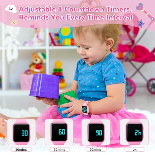 nn ben nevis potty training watch digital toddler watch with countdownmusicalarm clocksvibration reminder and waterproof remind toddler to go to the toilet