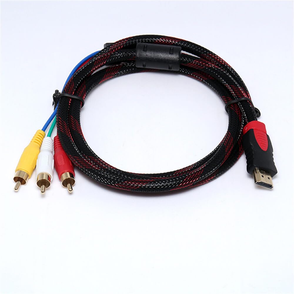 Câble HDMI vers 3RCA 1,5m : la solution pour brancher vos consoles sur moniteur AV - 8