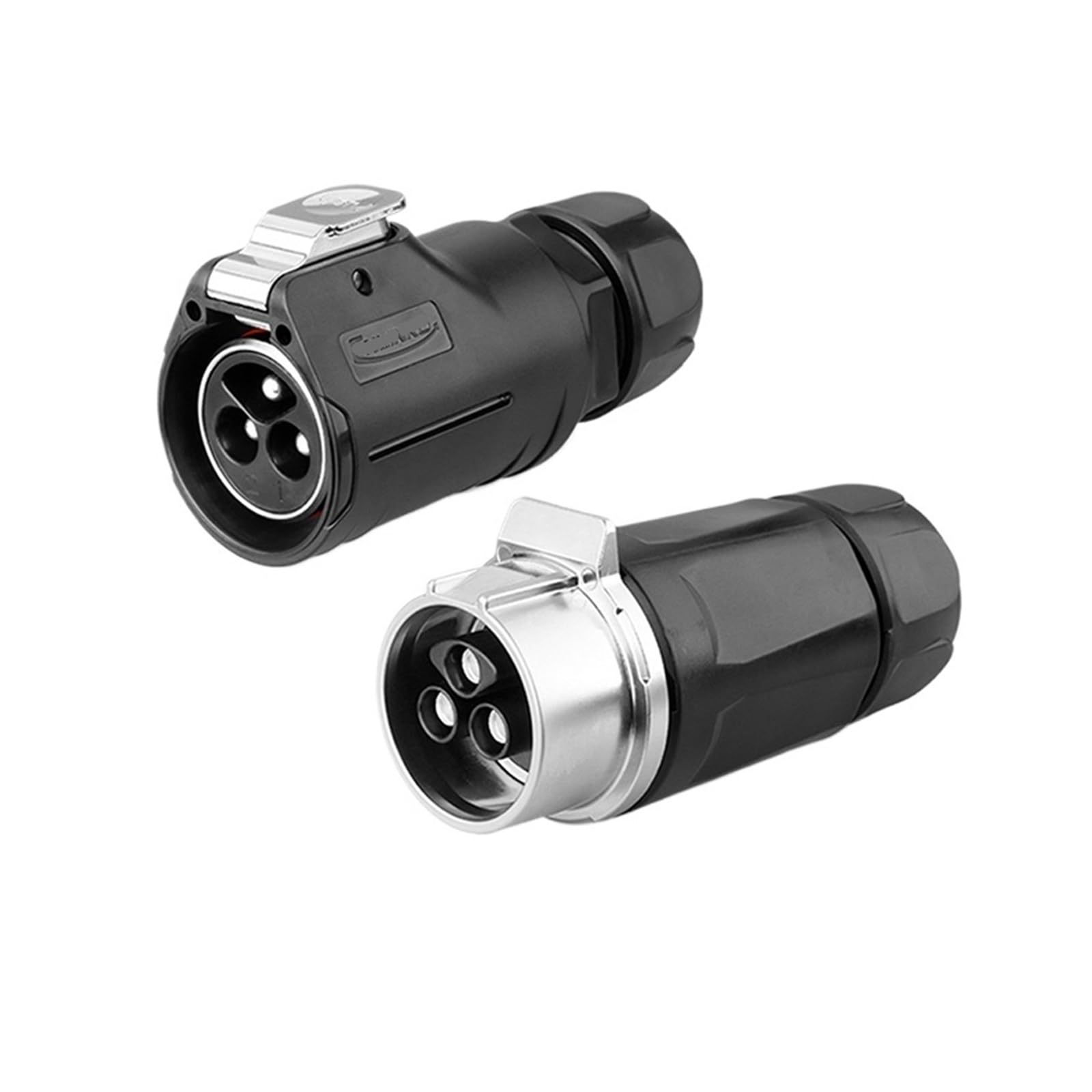 Conector de aviación impermeable LP-28 de 3 núcleos para intemperie y alta corriente
