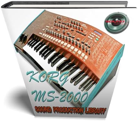 KORG MS2000 - Large Sound Library - Original Samples in WAVE/Kontakt on DVD or for download.