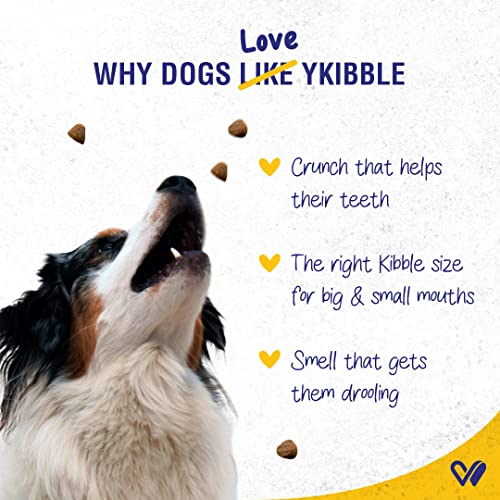 Image of Wiggles Ykibble Dry Dog Food Adult Pet and Senior Dogs (900 gm) | 100% Human-Grade Ingredients | Rich in Nutrients | Oven Baked Nutritionally Balanced Healthy Food for All Breeds