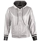 Die modische Sweatjacke von LISA CAMPIONE überzeugt durch den sportiven Schick.