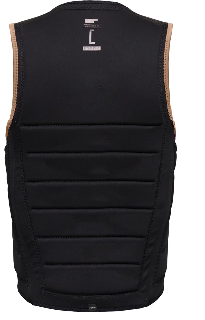 MYSTIC Gilet Impact The Dom Fzip Wake Slate Brown M