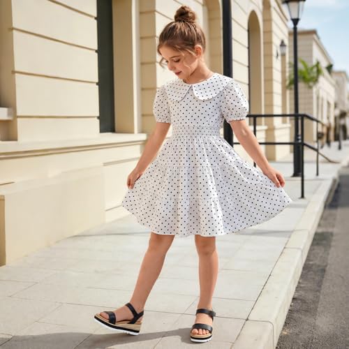 Image of Athlefit Girls Platform Wedge Sandals Open Toe Espadrille Sandals Ankle Strap Summer Dress Shoes for Toddler Little Big Kid