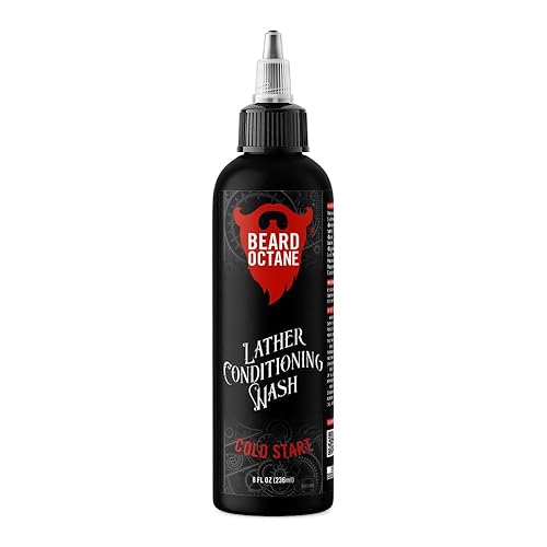 Miniatura 4 de Beard Octane: Fabricator Beard Wash - Champú para barba - Limpia e hidrata con manteca de karité y jojoba - Barbas más suaves y saludables -