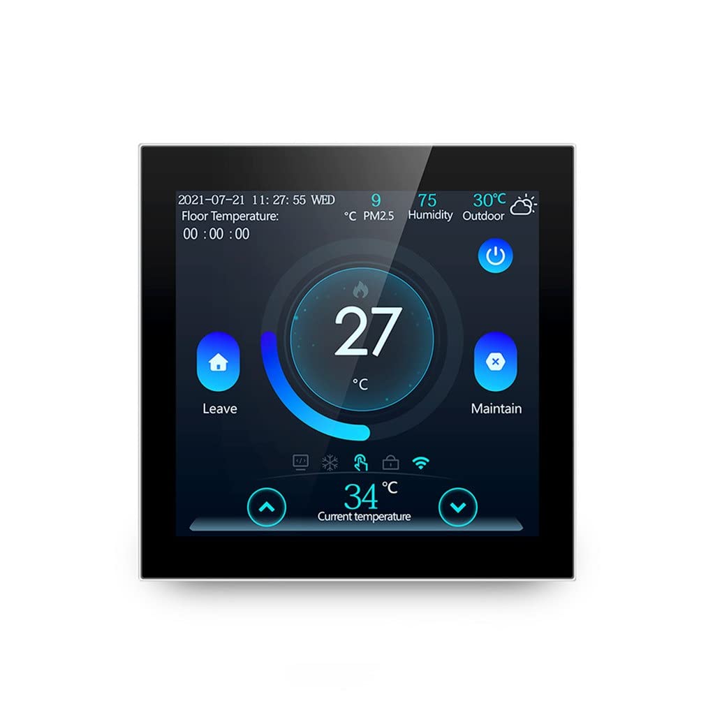 Thermostat de plancher intelligent TUYA chauffage électrique au sol connecté maison