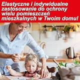 SWISSINNO Niszczyciel owadów - Mini pułapka na owady z klejem 4 Watt LED - Lampa na komary - Pułapka na muchy - Pułapka na komary - Ochrona przed komarami i muchami do wnętrz