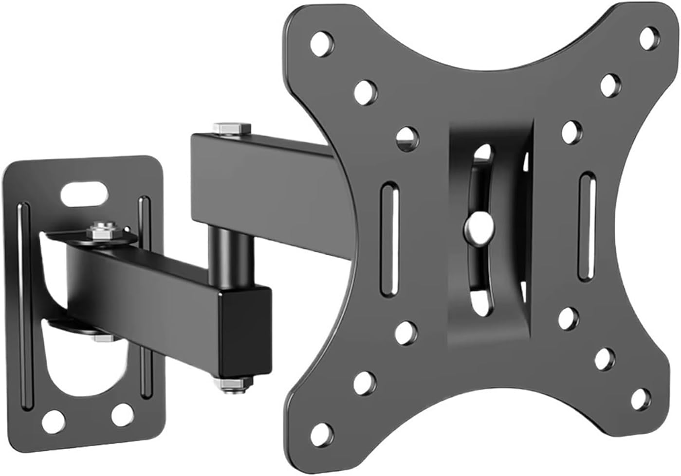 Full Motion TV Wall Mount Bracket - Articulating Swivel Tilt for 10-32" Flat/Curved TVs - Adjustable Extension & Rotation - Heavy-Duty Green Design,Green