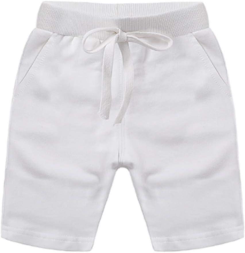 Ding Dong Baby Toddler Kid Boy Summer Solid Cotton Shorts