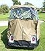 FORMOSA 2 Passenger 3 Sided Drivable Golf Cart Enclosure, Don't Scracth Your Windshield Zippered Door, Fits EZ Go, Club Car, Yamaha The Drive2 Fleet and Yamaha G2 Models with Standard Roof Up to 58