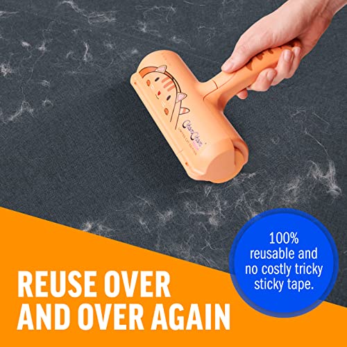 ChomChom Roller Pet Hair Remover – Original Size Reusable Lint Roller for Cat & Dog Hair on Furniture, Couch, Carpet, Car, Rugs & Bedding – Portable, Eco-Friendly (Cat) - Image 5