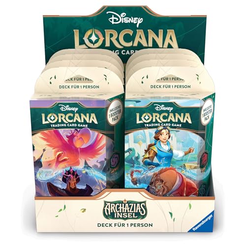 Disney Lorcana Île d'Archazias initier un groupe sans manque de deck allemand