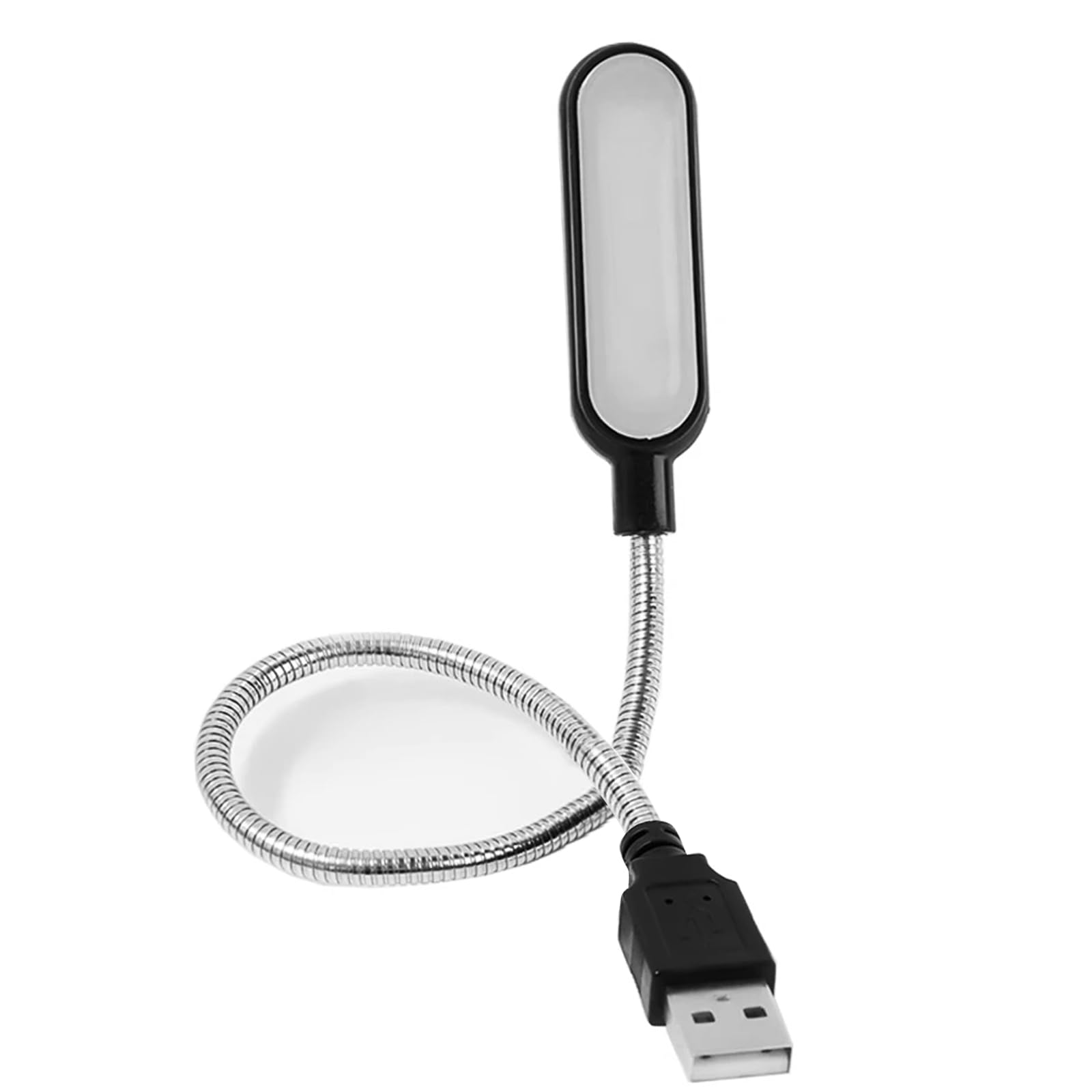 Chersun USB Keyboard Light for Laptop, Flexible Gooseneck Mini USB LED Lamp, Portable USB Computer Light for Reading Working Travel, White Light