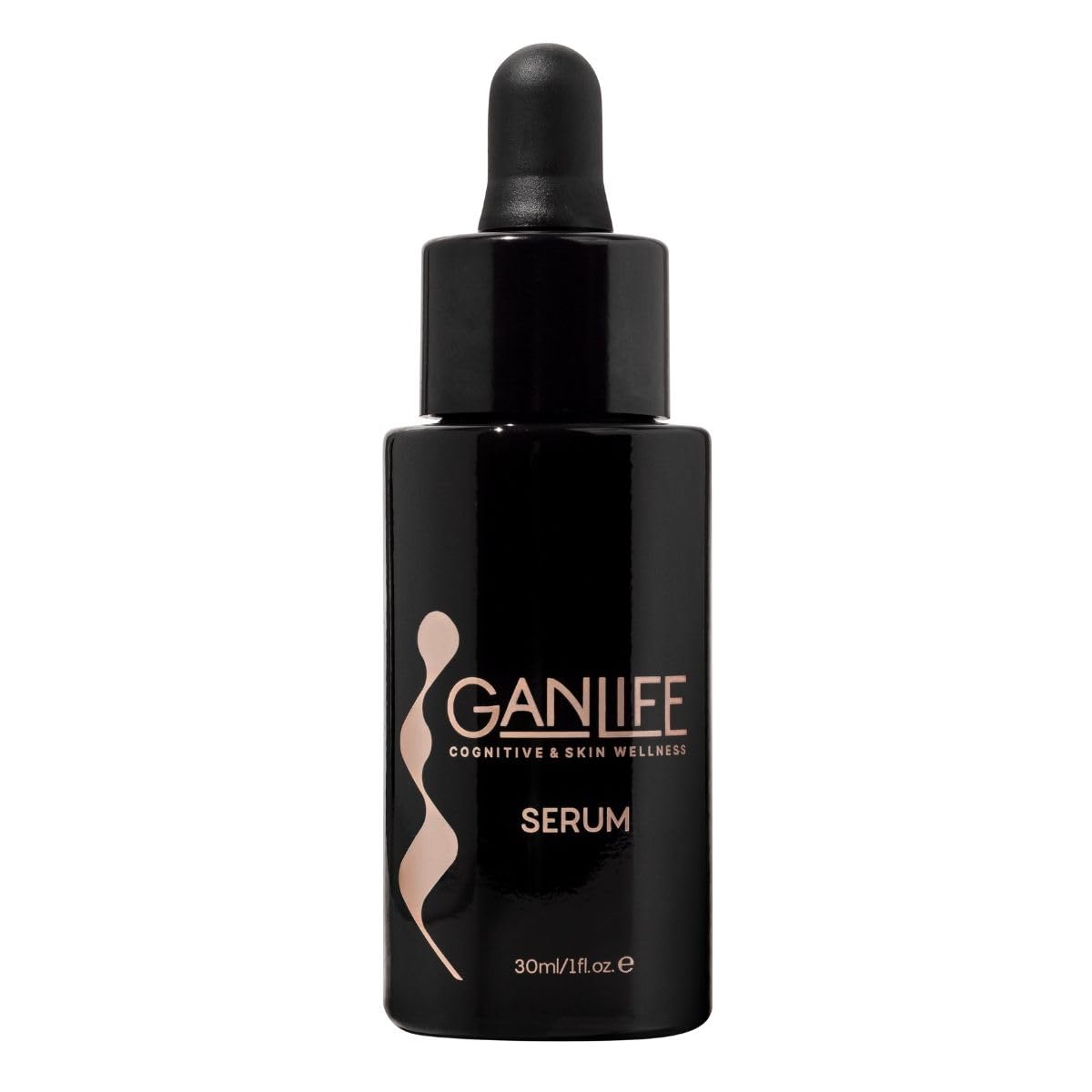 GANLIFE Serum, Siero Olio Viso Con Antiossidanti, Olio di Copaiba, Zanthalene, Vit. C e Vit. E, Rivitalizzante, Illuminante, Elasticizzante, Nutre e Rigenera la Pelle, 30 ml