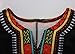Women's Bodycon Dashiki African Midi Dresses Bohemian Vintage Club Dress with Pocket