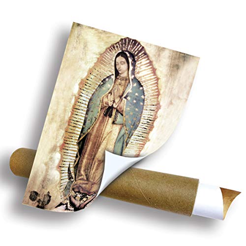 Our Lady Of Guadalupe Body Portrait Original (20"X27") Gold Foil - Religious Wall Art Laminated Print Unframed Poster Home Decoration Arte Diseño Piezas Maestras #TOP2