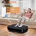 Vibration Plate, MOSUNY Vibration Plate Exercise Machine For Lymphatic Drainage, 2025 Upgraded Double Motors Vibrating Plate for Weight Loss, 450 LBS Capacity Vibration Plate For Whole Body Workout