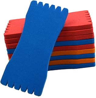 Garneck 10 Peças Placa De Enrolamento De Linha De Espuma Suporte De Líder Placa De Linha De Pesca Placa De Enrolamento De Linha De Pesca Carretel Placa De Arame Placa De Enrolamento Placa