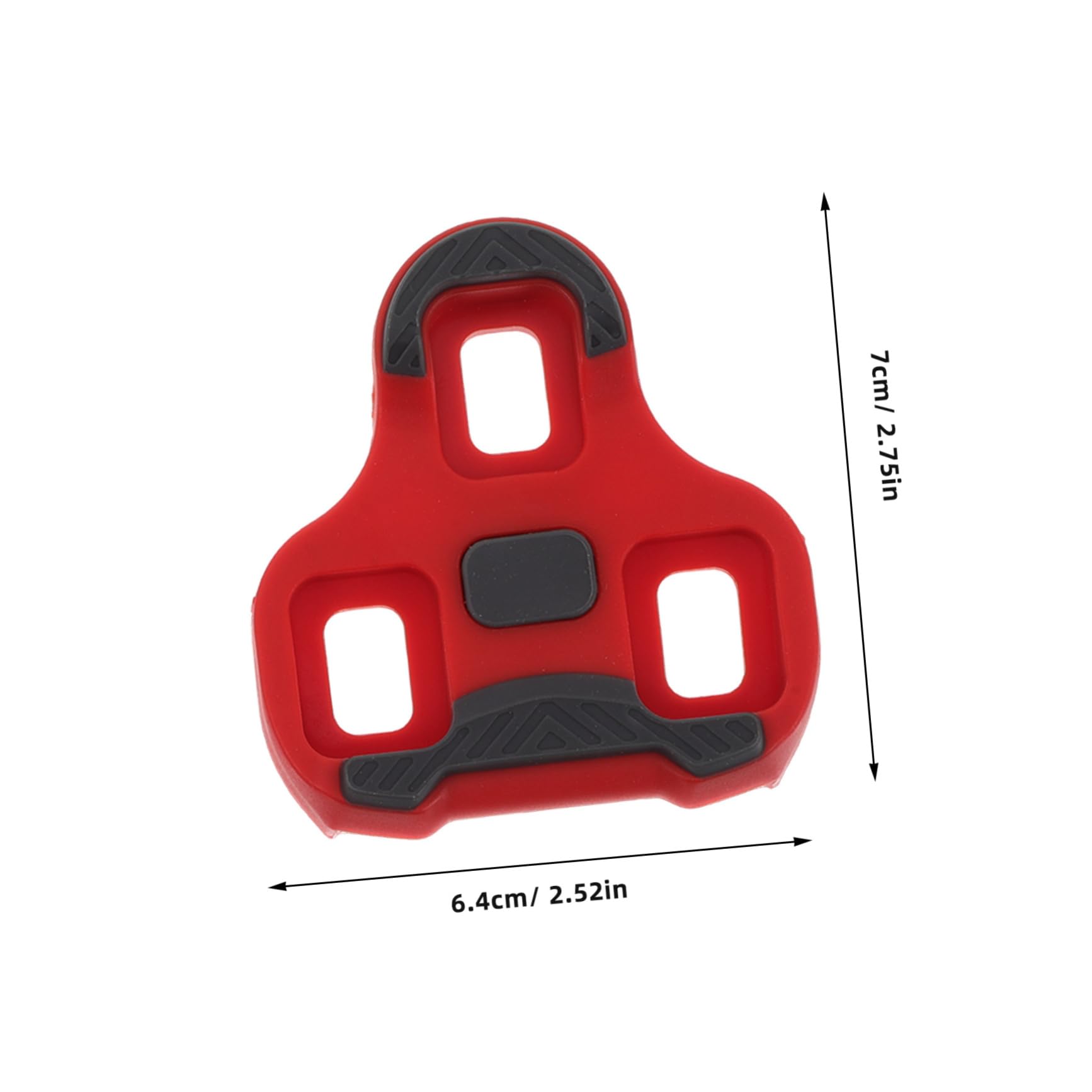 BESTonZON 1 Pair Cleats for Road and Mountain Durable TPU Slip Bicycle Pedal Parts for Enhanced Riding Performance and Secure Connection During Outdoor Cycling