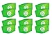 Unique Sports 12 Hot Spots Lace Bands Neon Green Soccer Shoe Lace Cover - 6 Pair