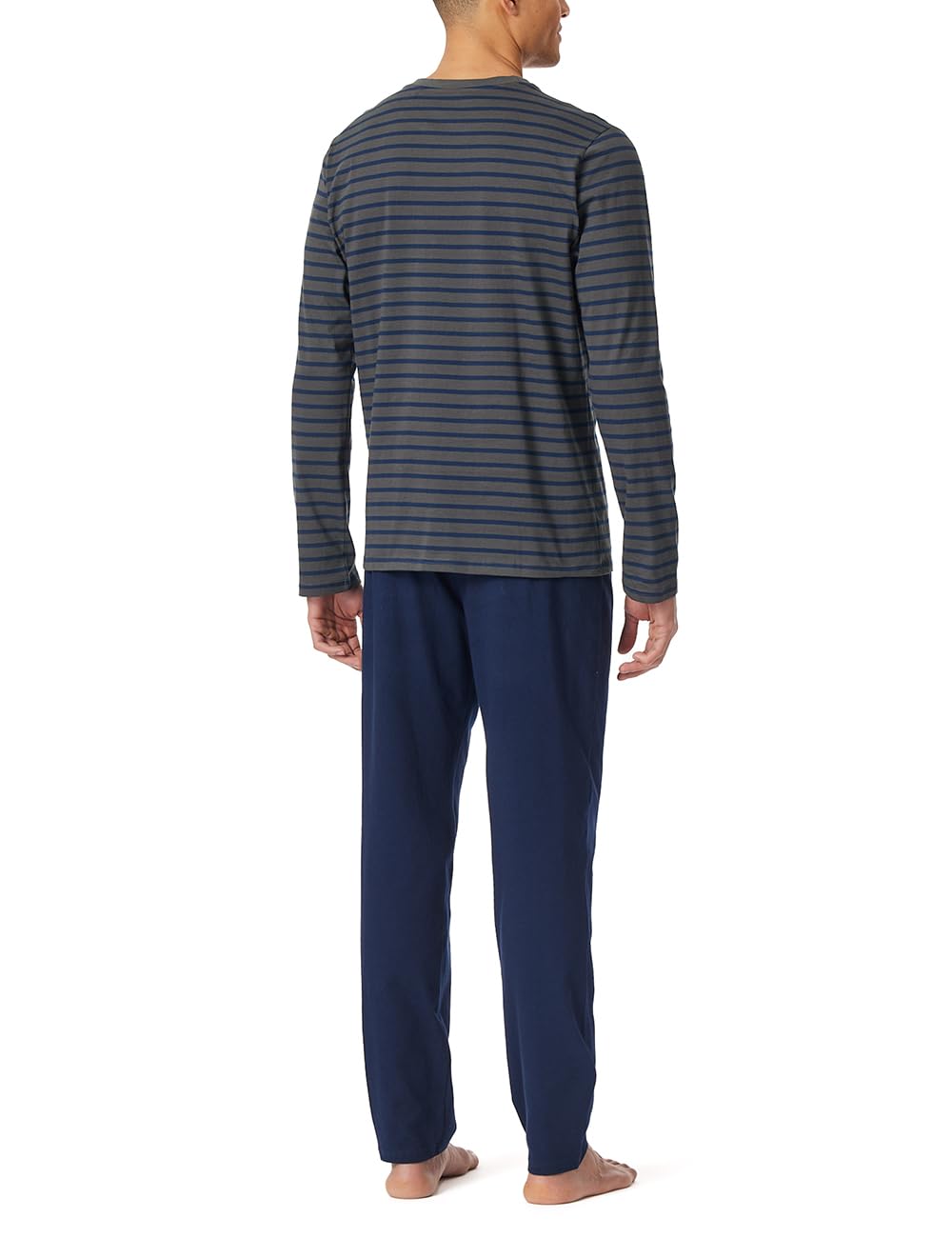 Schiesser Herren Langer Schlafanzug Pyjama Lang - 159633 - 2