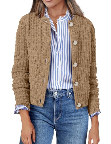 Zeagoo Women's 2025 Cardigan Sweaters Button Down...