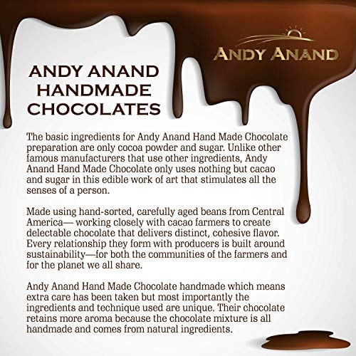 image for Andy Anand Chocolates Andy Anand Dark Chocolate English Toffee with Nu