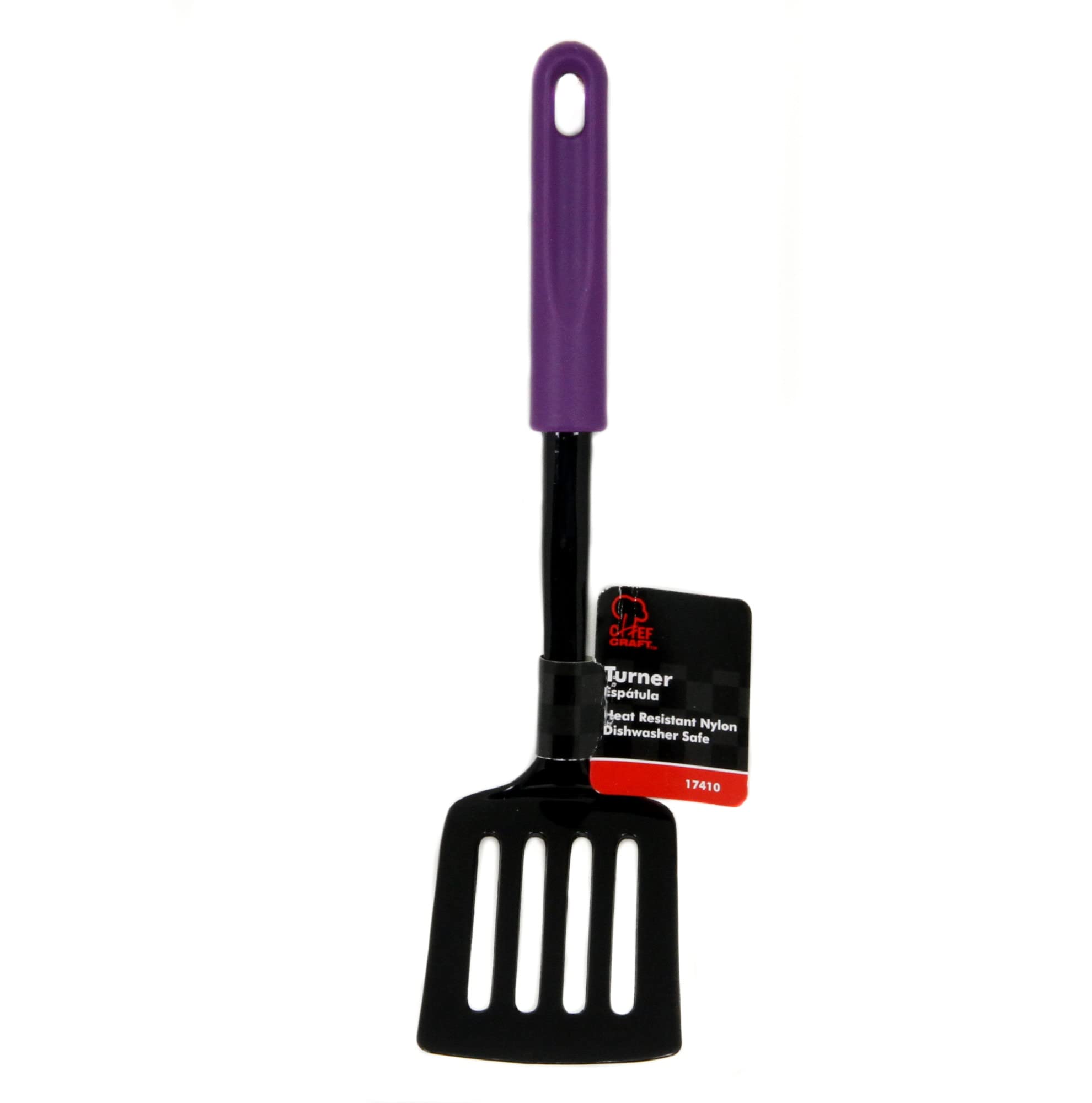 Chef Craft 17410 Spatule/spatule en nylon de base Violet/noir