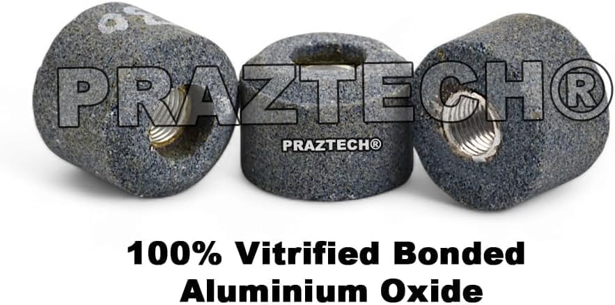 18mm to 34mm Engine Valve Seat Grinding Capacity 7/16" Thread | 34pcs Stones + Holder + 7pcs Pilots Compatible with Japanese Valves Small Engines Bikes