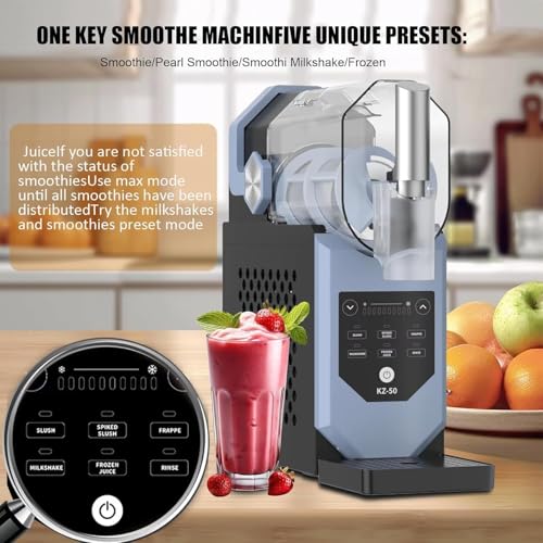 Frozen - Máquina eléctrica de 1,8 L, autolimpiante con 5 programas preestablecidos, ideal para batidos, cócteles y frappes, no necesita hielo