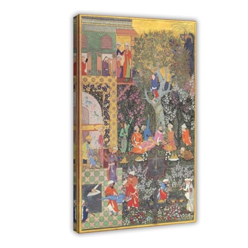 Tableau sur toile Feast in Nature déco de salon chic 61x91 cm