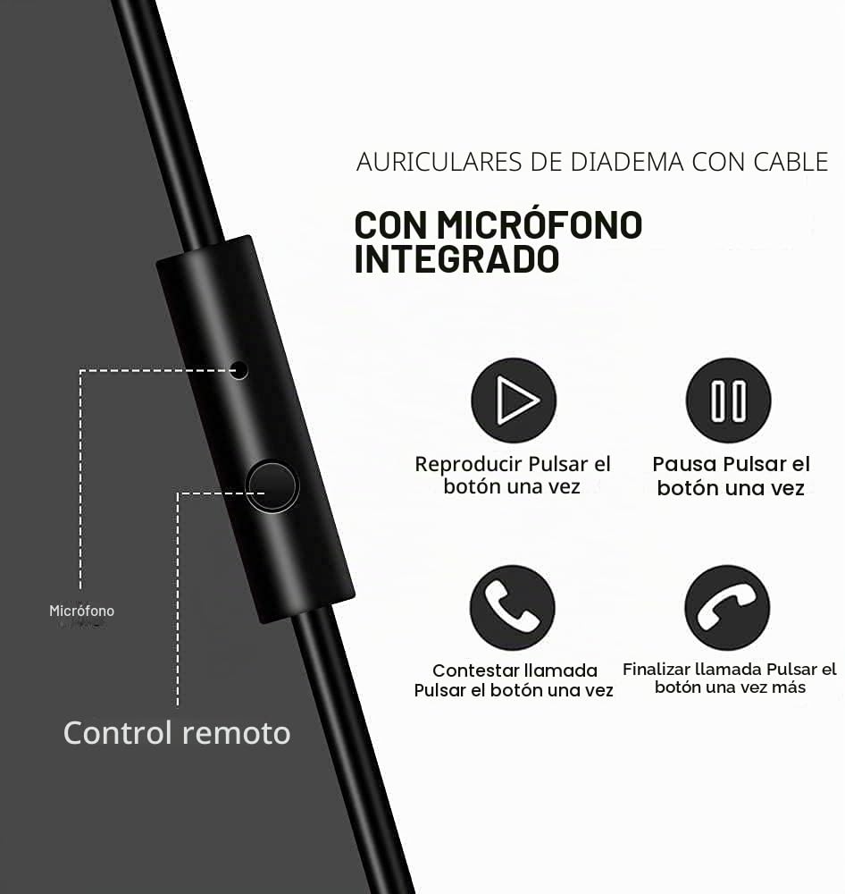 OneOdio Pro10 Auriculares DJ con Cable, Estéreo de Mezcla y Monitor de Estudio, 50mm Controladores, 3.5 y 6.35mm Conector de Audio para PC AMP Grabación de Teléfono Piano Guitarra, Negro