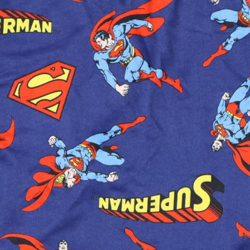 DC Comics Superman Boxer Briefs Men's Logo All Over Print Snug Fit Underwear3