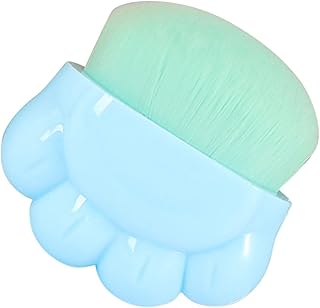 Brocha de maquillaje de garra de gato, portát...