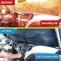 Ontel Brella Shield Car Windshield Sun Shade by Arctic Air, 31 x 57 in — image 8